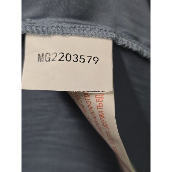 Mink Pink Women Ines Midi Dress French Blue Size X-Small Layered Preppy - Picture 6 of 10